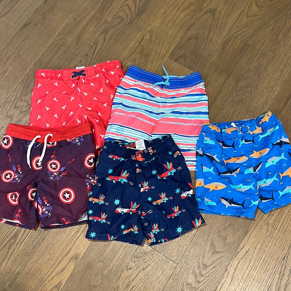 4T swim shorts circo and old navy
